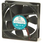 OD1238PT-24HB, DC Fans DC Fan, 120x120x38mm, 24VDC, 108CFM, Ball Bearing, Lead Wires