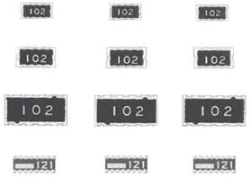 EXBD10C103J, Res Thick Film NET 10K Ohm 5% ±200ppm/C BUS 10-Pin 1206 Concave SMD Automotive T/R