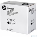 HP Картридж HP 81X CF281XC черный для HP LJ Pro M630z/f/h M605dh/n/x (белая ...