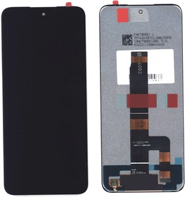 Дисплей (модуль) для Xiaomi Redmi 12 (23053RN02A), POCO M6 Pro 5G сборе с тачскрином черный