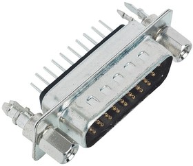 09562617713, D-Sub High Density Connectors D SUB HD MA STR 26P PL3 4-40 NUT