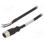 BU-1682935, Соединительный кабель; M12; PIN: 5; прямой; 1,5м; вилка; 60ВAC; 4А