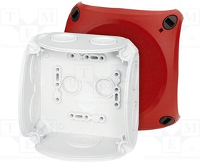 DK-0400-R, Enclosure: junction box; X: 104mm; Y: 104mm; Z: 70mm; IP66; white