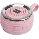 Bluetooth колонка BOROFONE BR2 Aurora Sports BT 5.0, 3W, microSD, USB, FM (розовая)