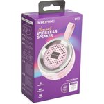 Bluetooth колонка BOROFONE BR2 Aurora Sports BT 5.0, 3W, microSD, USB, FM (розовая)