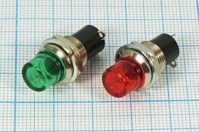 Держатель для ламп с цоколем E5 с красным светофильтром; №5749 R держатель патрон ламп\E 5 \пл\кр\2C\LH-008RX\