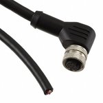 PXPTPU12RAF12ACL010PUR, Cordset, M12 Socket - Bare End, 12 Conductors, 1m, IP67 ...