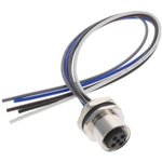 T4171310005-001, Straight Female 5 way M12 to Unterminated Sensor Actuator ...