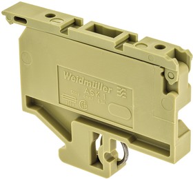 Фото 1/3 0376760000, Weidmuller ASK Series Brown Fused DIN Rail Terminal, Single-Level, Screw Termination, Fused