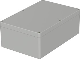 Фото 1/3 02240200, Euromas Series Light Grey Polycarbonate Enclosure, IP66, IK07, Light Grey Lid, 240 x 160 x 90mm