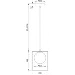 Подвесной светильник Freya Trinity FR5113PL-01G