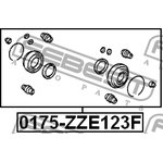 0175-ZZE123F, Ремкомплект суппорта тормозного переднего (на обе стороны)