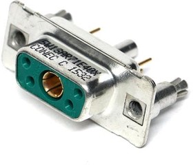 3005W1SAR71E40X, D-Sub Mixed Contact Connectors 5W1 F 30A PC TAIL 4-40 R.SPCR/CLIP