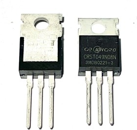 CRST049N08N, МОП-Транзистор 85 В 120 А 189 Вт 4,9 м-при 10 В, 50 А 4 В при 250мкА N-канальные МОП-Транзистор TO-219
