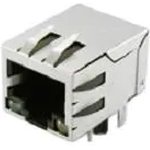 JXD0-0008NL, Modular Connectors / Ethernet Connectors 1X1 TAB DOWN W/LED'S ...