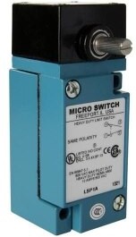 LSP1A, MICRO SWITCH™ Heavy-Duty Limit Switches: LS Series HDLS Limit Switch, Side Rotary Momentary (Lever Not Included), ...
