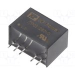 ITP0312S3V3, Isolated DC/DC Converters - Through Hole DC-DC, 3W, 4:1 Input, SIP6
