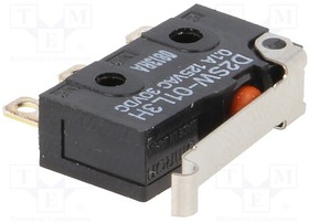 D2SW-01L3H, Basic / Snap Action Switches Miniature Basic Auto Switch