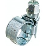 Хомут червячный 8-12мм оцинк.сталь 904412