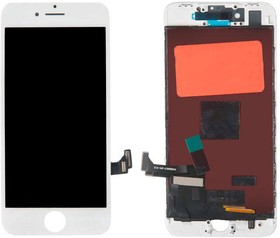Фото 1/2 Дисплей (экран) в сборе с тачскрином для iPhone 8, SE 2020 белый (ZeepDeep)