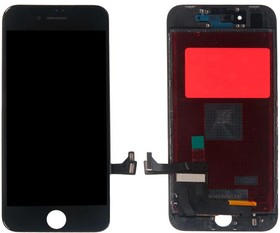 Фото 1/2 Дисплей (экран) в сборе с тачскрином для iPhone 8, SE 2020 черный (ZeepDeep)