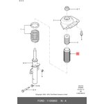 1105883, Пыльник амортизатора| \Ford Mondeo  07