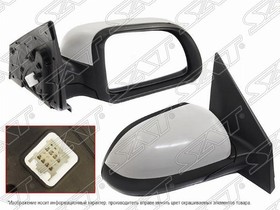 STKA489401, Зеркало KIA RIO/X-LINE 17- RH регулировка, обогрев, 5 контактов