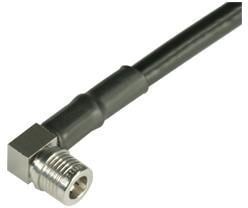 Фото 1/2 16_QMA-W50-4-5/133_NE, RF Connectors / Coaxial Connectors QMA right angle cable plug(m)