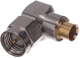 16_SMA-50-3-100/199_NE, RF Connectors / Coaxial Connectors SMA right angle cable plug(m)