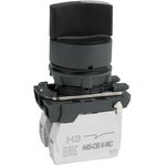 КЭАЗ Переключатель OptiSignal D22 C5-S-25 2 положения пластик 1НО+1НЗ XB5AD25