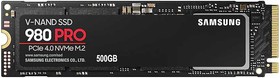 Фото 1/10 Накопитель SSD Samsung 500GB 980 PRO, V-NAND 3-bit MLC, Elpis, M.2 (2280) PCIe Gen 4.0 x4, NVMe 1.3c, R6900/W5000