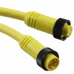 1300100525, Sensor Cables / Actuator Cables MALE-FEMALE 6' 16/4 PVC