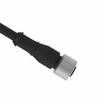 MQDC1-501.5, Sensor Cables / Actuator Cables Cordset A-Code M12 Single Ended ...