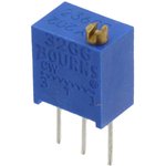 3266Y-1-102LF, Trimmer Resistors - Through Hole 1/4" 1Kohms 10% SQ W/Standoff Sealed