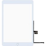 Сенсорное стекло (тачскрин) для iPad 7th Gen 10.2 (A2197) с серебряой кнопкой ...