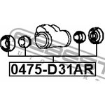 0475-D31AR, Ремкомплект колесного тормозного цилиндра | зад прав/лев |