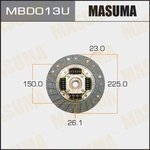 MBD013U, MBD013U_диск сцепления!\ Mitsubishi Pajero 2.5D-2.8D 86 /L200/L300 ...