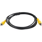 Соединительный кабель RCA /M/-RCA /M/ черный, 2m TAV4158-2M