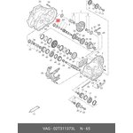 02T311373L, Подшипник КПП первичного вала (55х32х18) SKODA: OCTAVIA 13- \ VW ...