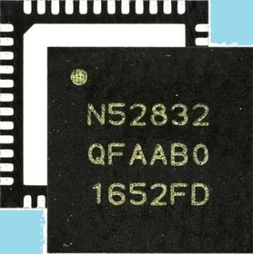 Фото 1/2 NRF52832-QFAA-R7, RF System on a Chip