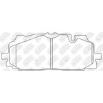 Колодки передние AUDI A4/A5/S5/A8/Q5/Q7 2016-  VW Toureg 2018-  NIBK PN0687