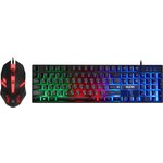 45123, Defender Game Set Glion C-123 RU,Light,mouse+keyboard