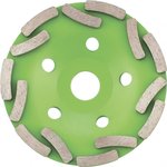 72955, Чашка алмазная зачистная 125мм, Двухрядная