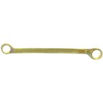 14632, Ключ накидной, 22 х 24 мм, желтый цинк