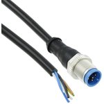 1-2273034-1, Sensor Cables / Actuator Cables 5pos PVC 1.5mM12 strt plug pigA