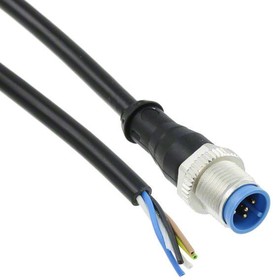 Фото 1/3 1-2273034-1, Sensor Cables / Actuator Cables 5pos PVC 1.5mM12 strt plug pigA