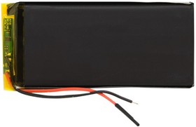 Фото 1/2 Аккумулятор универсальный 6x38x88 мм 3.8V 2000mAh Li-ion (2 pin)