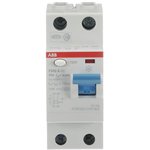 Выключатель дифференциального тока (УЗО) 2п 40А 30мА тип A F202 ABB