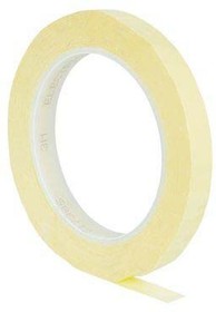 Фото 1/5 T1350Y9, Scotch 1350 Yellow Polyester Film Electrical Tape, 9mm x 66m
