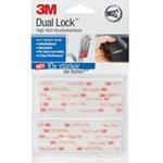 SJ3560DL-HT, Dual Lock Reclosable Fastener 19mm x 100mm Transparent
